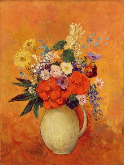 Bloemen door Odilon Redon